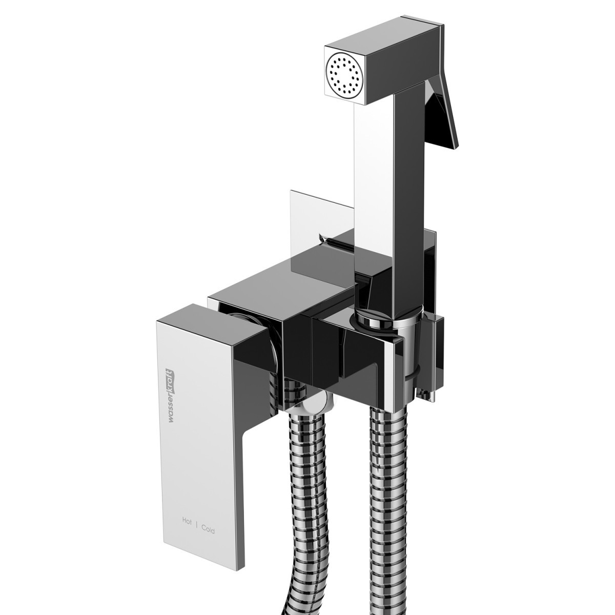 Гигиенический душ со смесителем WasserKRAFT  A71138 (хром)