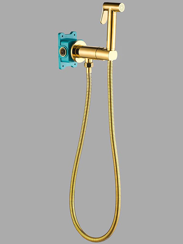 Гигиенический душ со смесителем ALMAes Agata AL-877-09 (бронза)