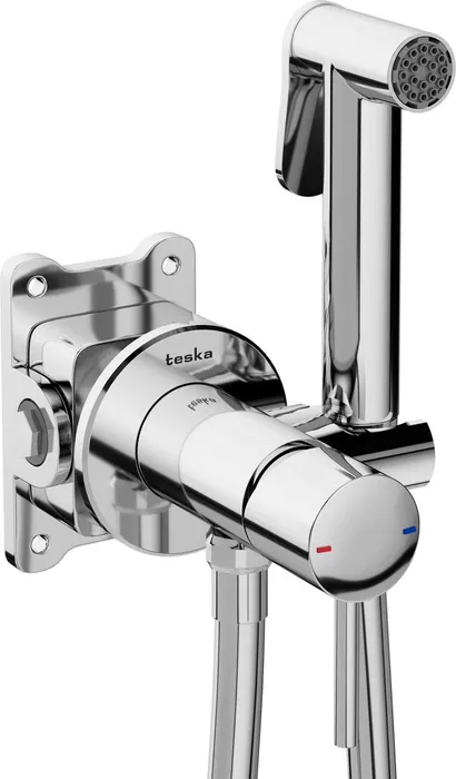Гигиенический душ со смесителем Teska Pulito BTK6800 (хром)