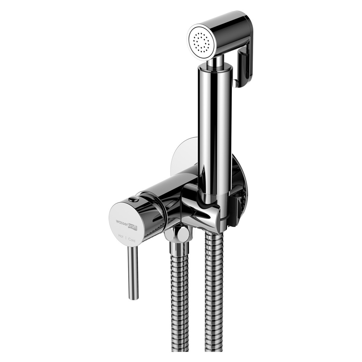 Гигиенический душ со смесителем WasserKRAFT A70138 (хром)