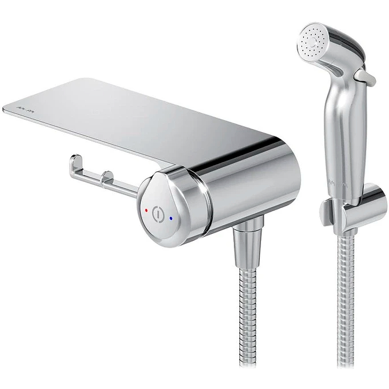 Гигиенический душ со смесителем AM.PM X-Joy TouchReel F0H85A800 (хром)
