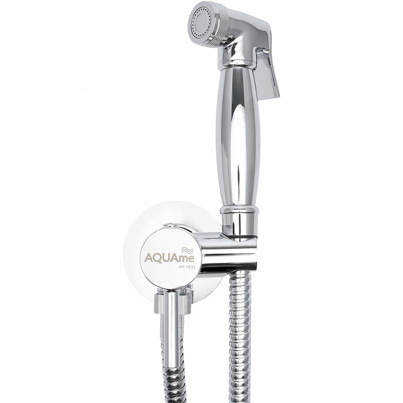 Гигиенический душ со смесителем AQUAme Retro AQM6010CR (хром)