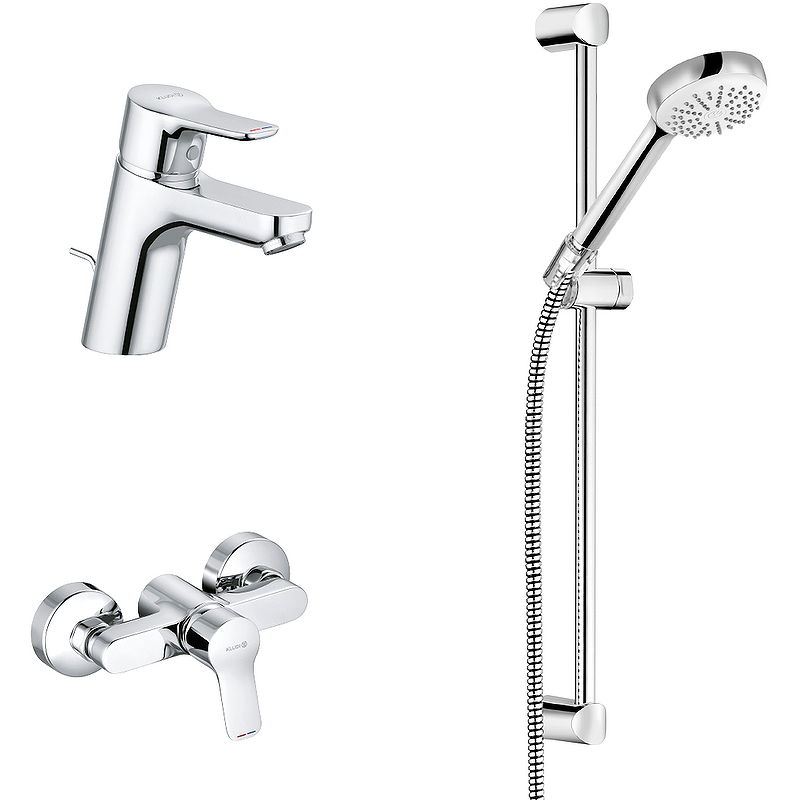 Набор смесителей Kludi Pure Easy 378450565 (хром)