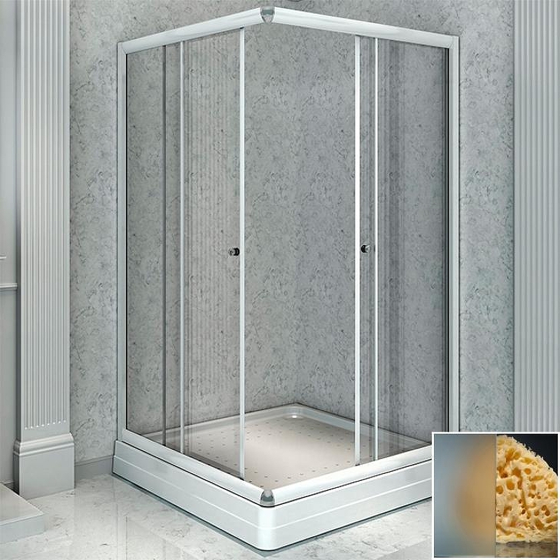 Душевой уголок Radomir 1-09-1-0-0-1191 1000*1000 мм (белый/матовое)