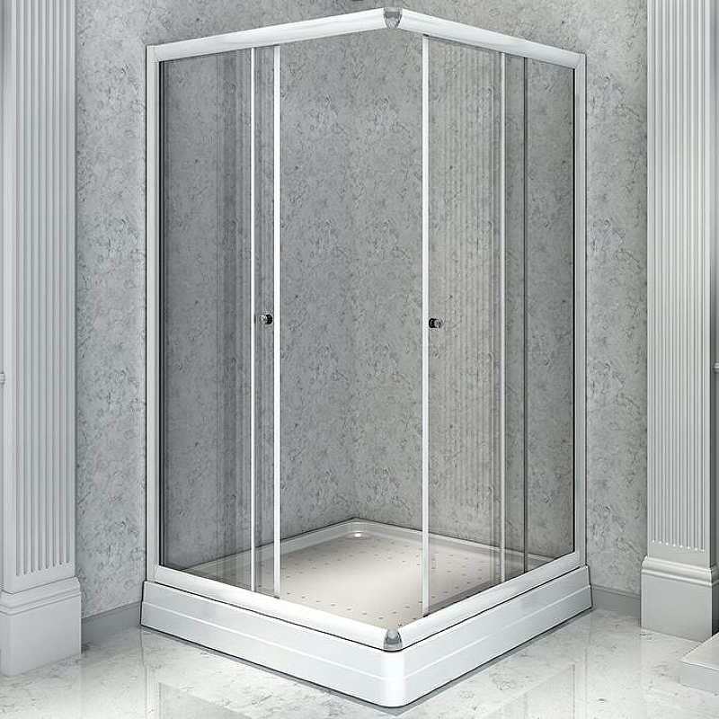 Душевой уголок Radomir Дрим 1-09-1-0-0-1220 1100*900 мм (белый/прозрачное)