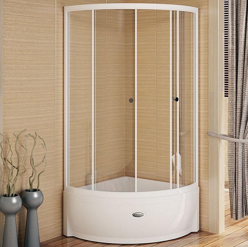 Душевой уголок Radomir Соул 1-03-1-0-0-0040 1000*1000 мм (белый/прозрачное)