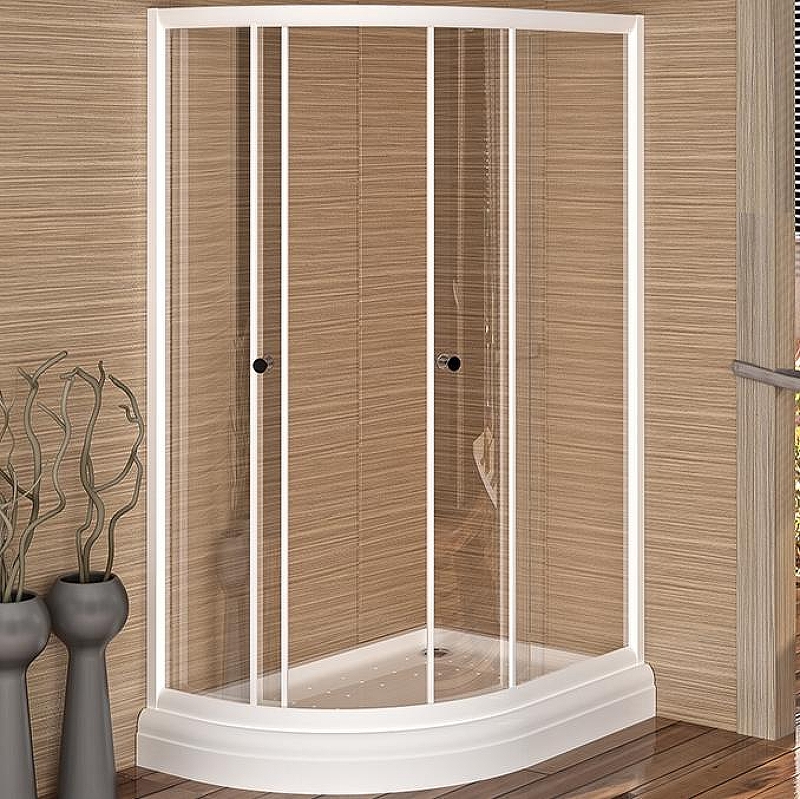 Душевой уголок Radomir Соул 1-03-1-2-0-0080 1200*800 мм (белый/прозрачное) R