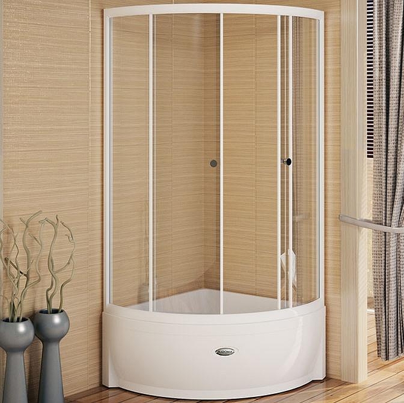 Душевой уголок Radomir Соул 1-03-1-0-0-0020 900*900 мм (белый/прозрачное)