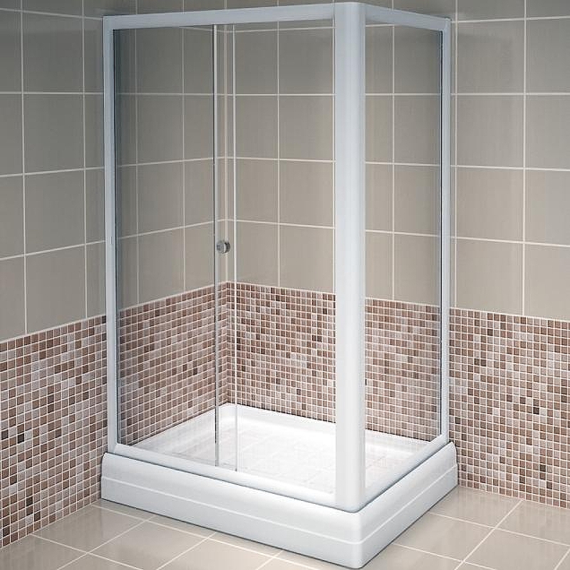 Душевой уголок Radomir Верчелли 1-03-1-1-0-0120 1215*840 мм (белый/прозрачное) L