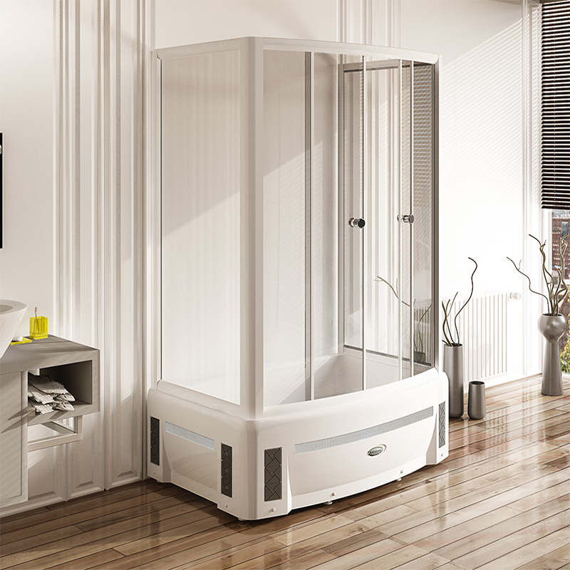 Душевой уголок Radomir Диана 1-03-1-0-0-0141 1400*950 мм (белый/матовое)