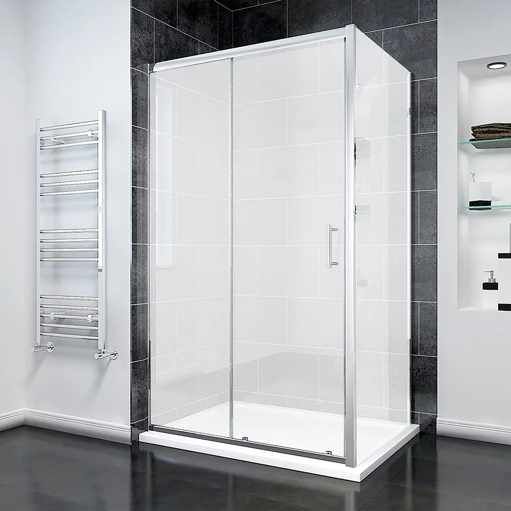 Душевой уголок Veconi RV-055M RV055M-11080-07-C8 1100*800 мм (хром/матовое)