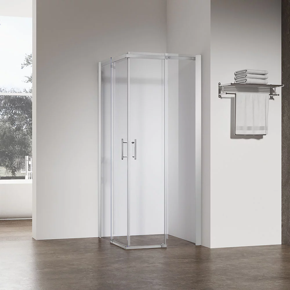 Душевой уголок Veconi Rovigo RV50CH-11090-01-C8 1100*900 мм (хром/прозрачное)