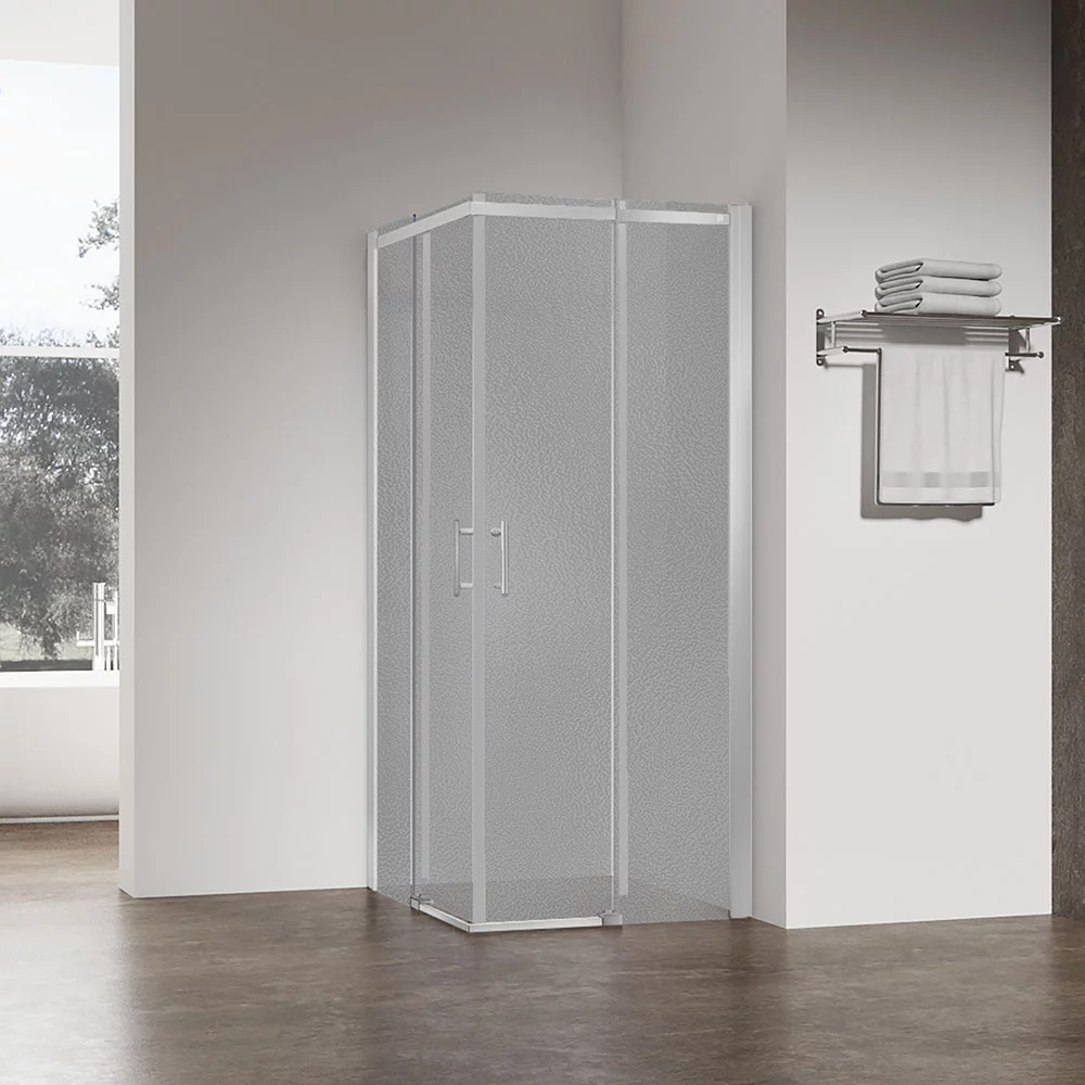 Душевой уголок Veconi Rovigo RV50CH-8080-02-C8 800*800 мм (хром/матовое)