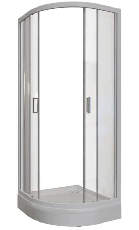 Душевой уголок Radomir Берген 1-03-1-0-0-3510 1000*1000 мм (белый/прозрачное)