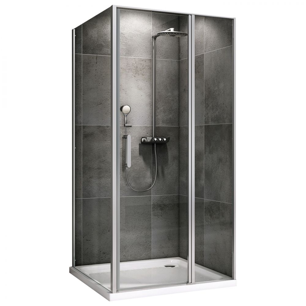 Душевой уголок Abber Sonnenstrand AG04130S-S75 1300*750 мм (хром/прозрачное)