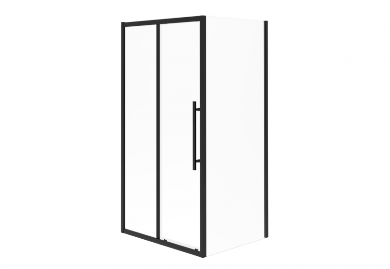 Душевой уголок Esbano FLEX  ESF-129PS-B 1200*900 мм (чёрный матовый/прозрачное)