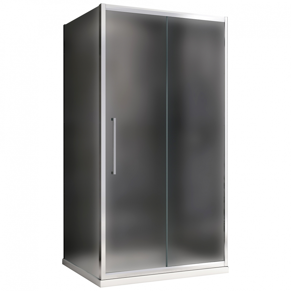 Душевой уголок Abber Schwarzer Diamant AG30130MH-S70M 1300*700 мм (хром/матовое)