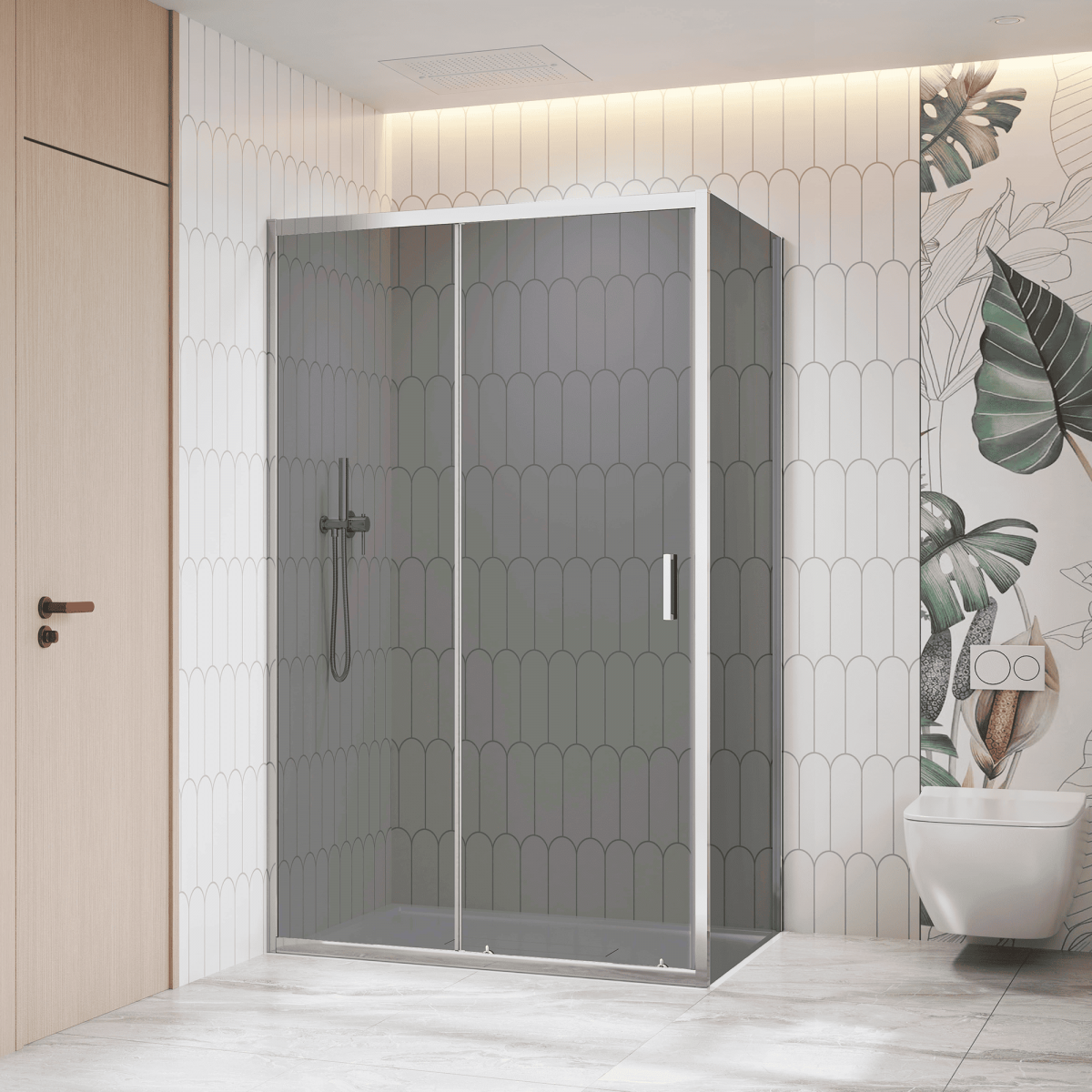 Душевой уголок RGW Classic CL-133 1500*800 мм (хром/тонированное)