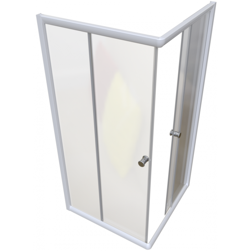 Душевой уголок Radomir Дрим 1-09-1-0-0-0070 800*800 мм (белый/прозрачное)