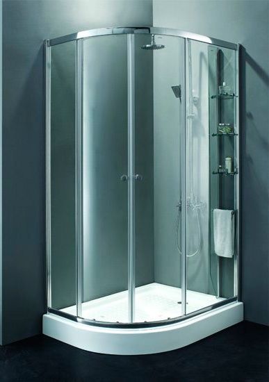 Душевой уголок ANIMA-W-RH-2-120/100-C-Cr-L 1200*1000 мм (хром/прозрачное)