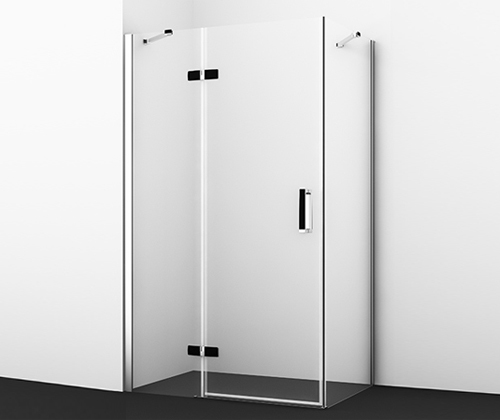 Душевой уголок WasserKRAFT Aller 10H07LBLACK MATT 1200*900 мм (хром/прозрачное)