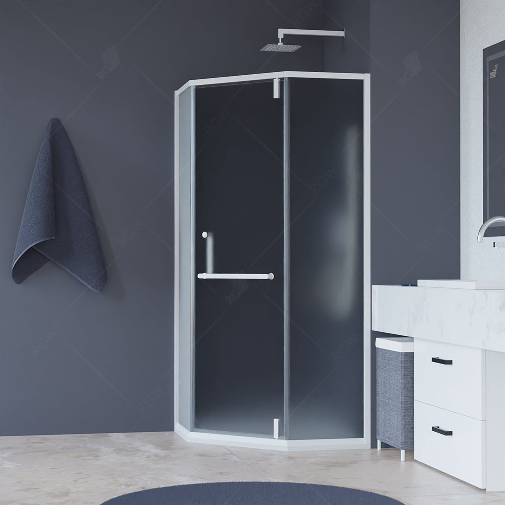 Душевой уголок RGW Hotel HO-084W 900*900 мм (белый/матовое)