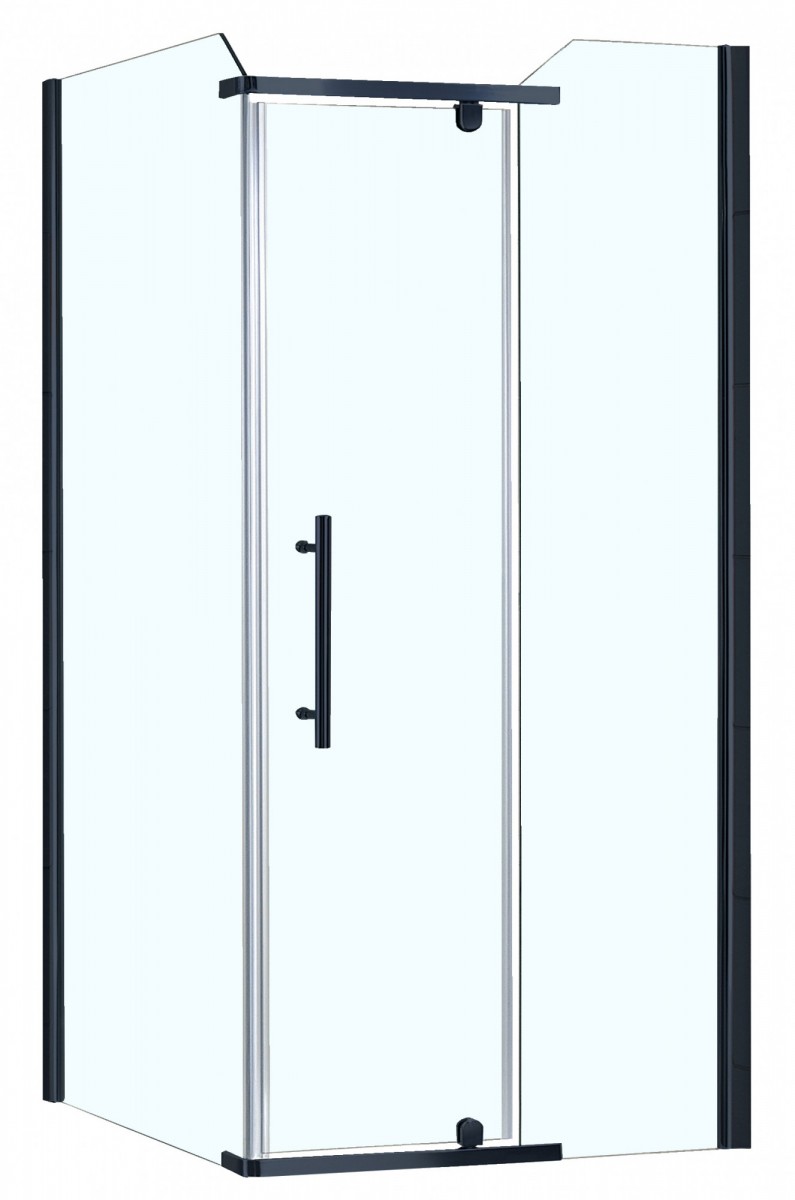 Душевой уголок Azario EDMONTON AZ-NNC1231 900 BLACK 900*900 мм (черный/прозрачное)