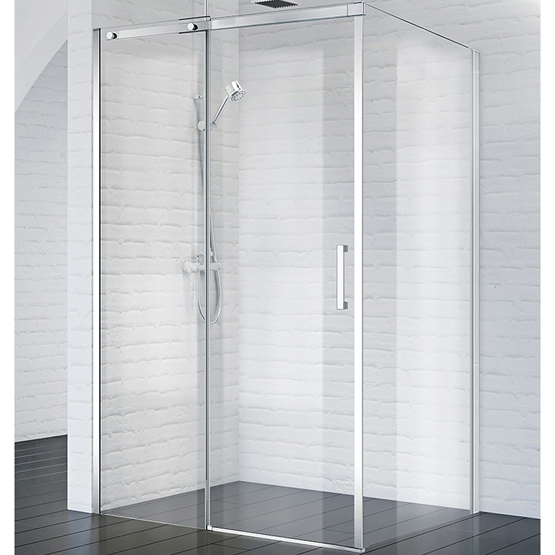 Душевой уголок BelBagno ACQUA-AH-1-150/80-C-Cr 1500*800 мм (хром/прозрачное)