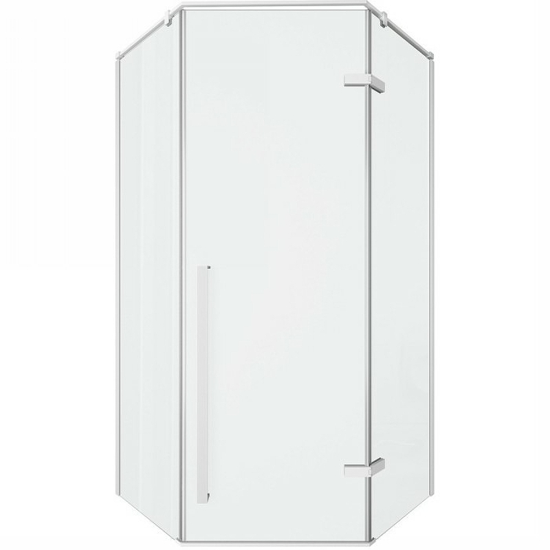 Душевой уголок Cerutti SPA C2AW 1000*1000 мм (белый/прозрачное)