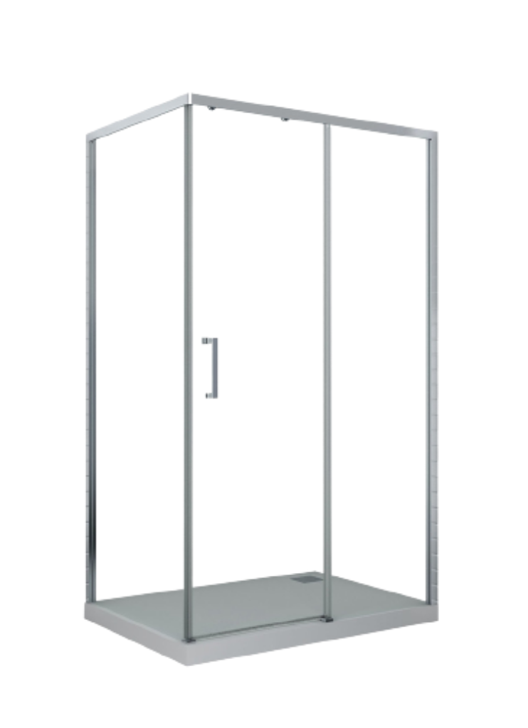 Душевой уголок Cerutti SPA Vito110-R  1100*800 мм (хром/прозрачное) R