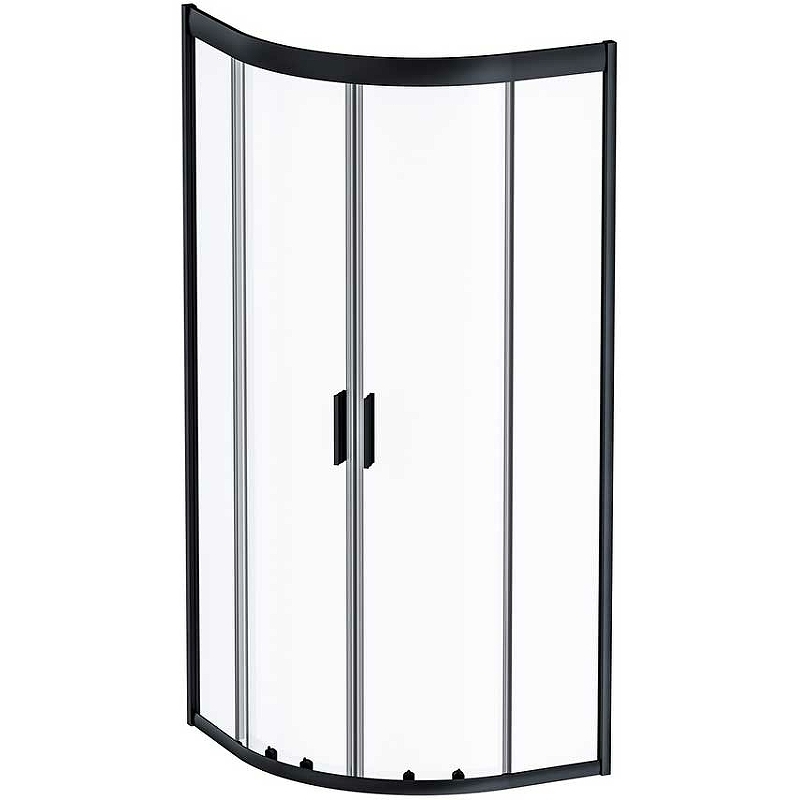 Душевой уголок AM.PM Gem W90G-401-080BT 800*800 мм (черный матовый/прозрачное)