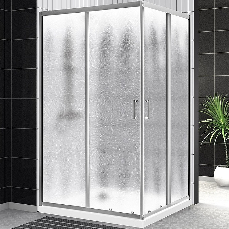 Душевой уголок BelBagno UNO-195-AH-2-120/90-CH-CR 1200*900 мм (хром/рифленое)