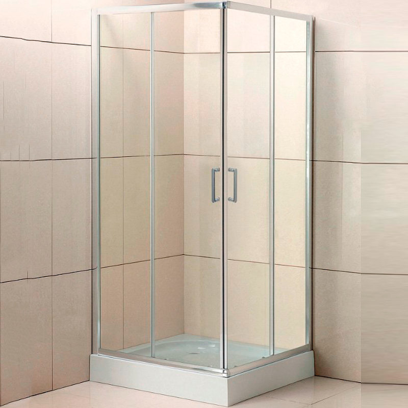 Душевой уголок BelBagno UNO-195-A-2-85-C-Cr 850*850 мм (хром/прозрачное)