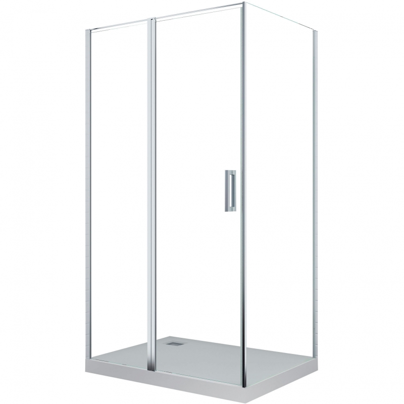 Душевой уголок Cerutti SPA VICTORIA120 1200*900 мм (хром/прозрачное)