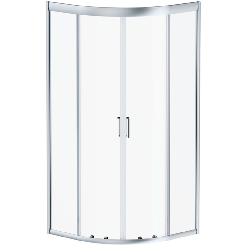 Душевой уголок Damixa Skyline Round DX35WG-301-090MT 900*900 мм (хром матовый/прозрачное)