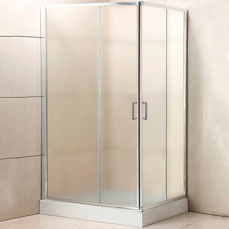 Душевой уголок BelBagno UNO-195-AH-2-120/80-P-Cr 1200*800 мм (хром/рифленое)