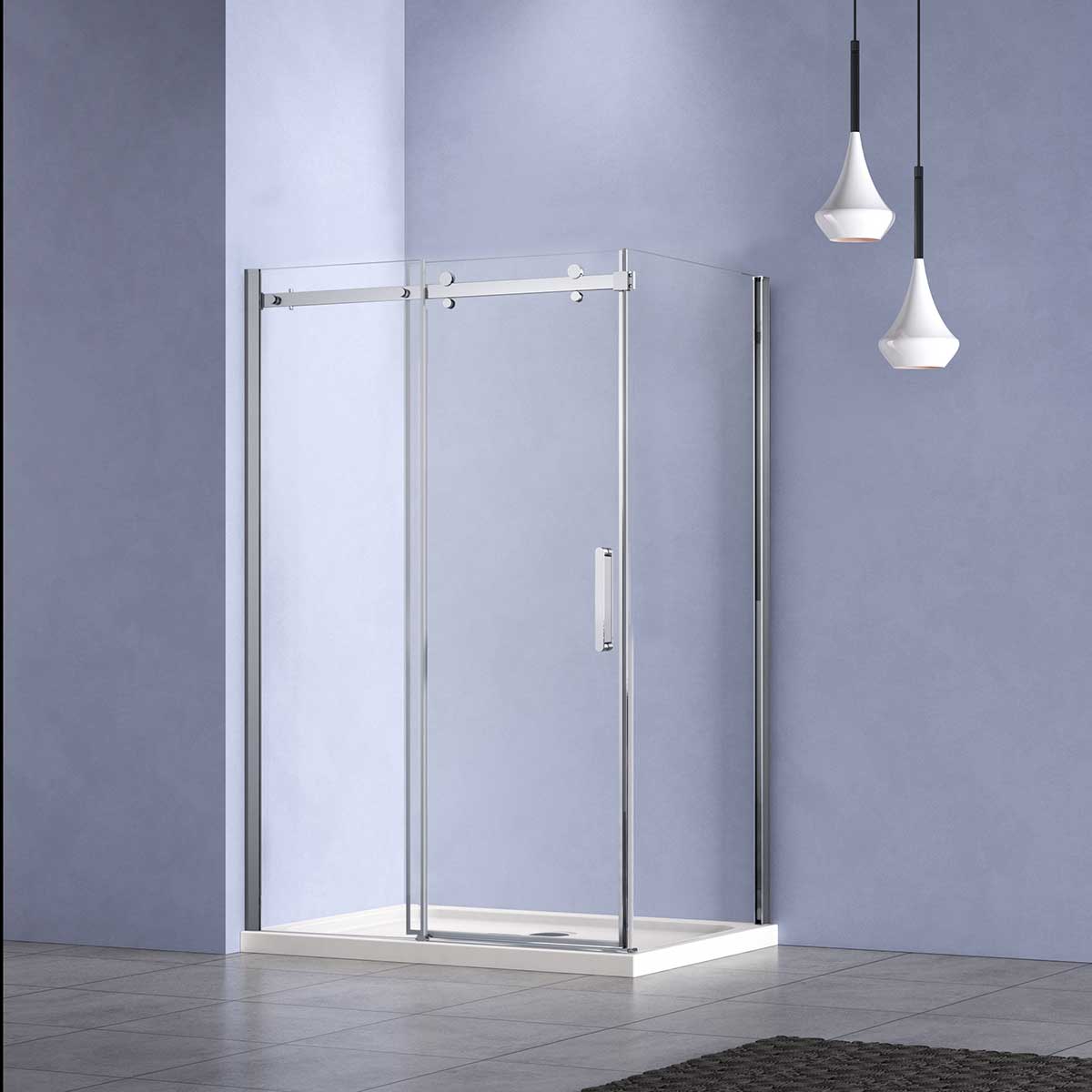 Душевой уголок Vincea Como-N VSR-4CN8013CL 1300*800 мм (хром/прозрачное)