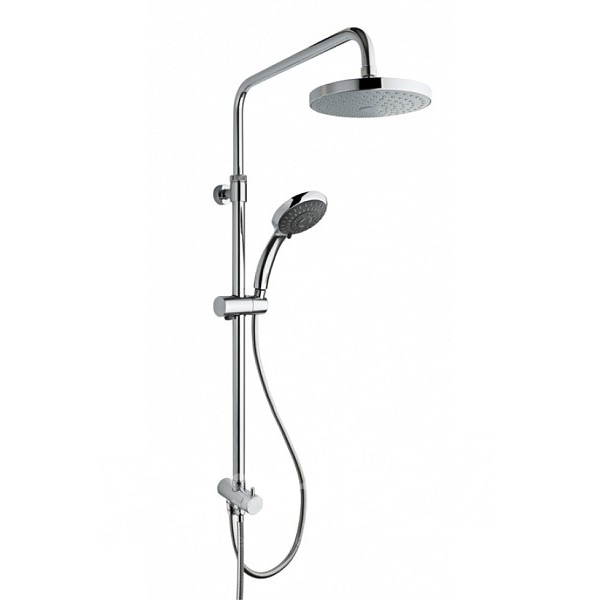 Душевой гарнитур VITRA  A45597EXP Стойка с тропическим и ручным душем
