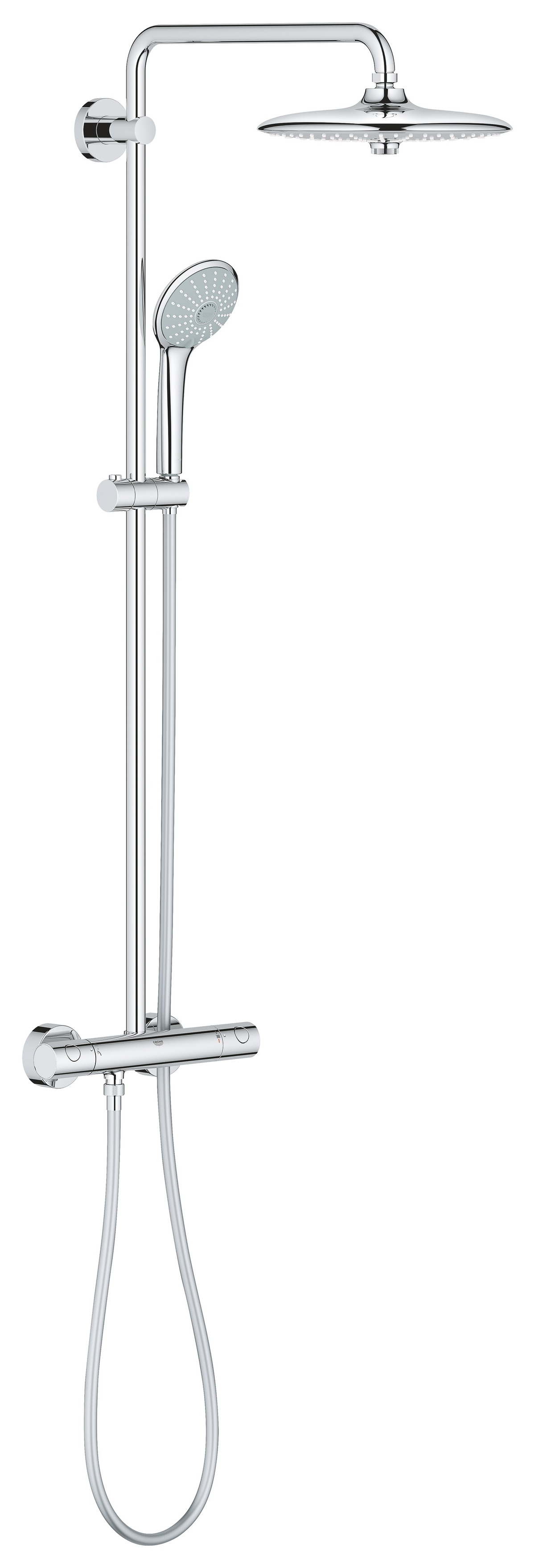Душевая система GROHE Euphoria 260 с термостатическим смесителем, хром (27615001)
