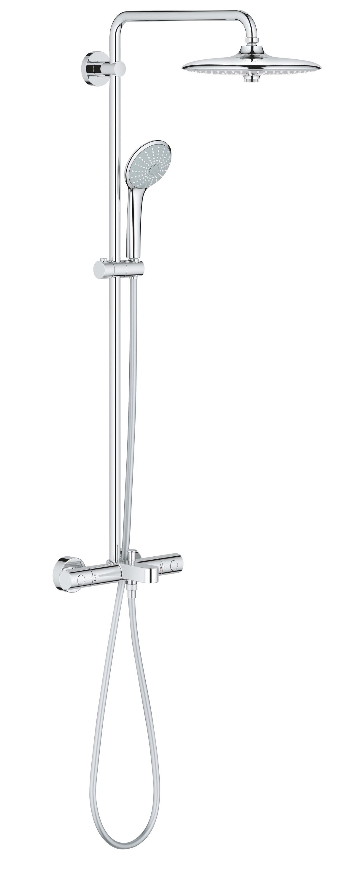 Душевая система GROHE Euphoria 260 с термостатическим смесителем для ванны, Хром 26114001