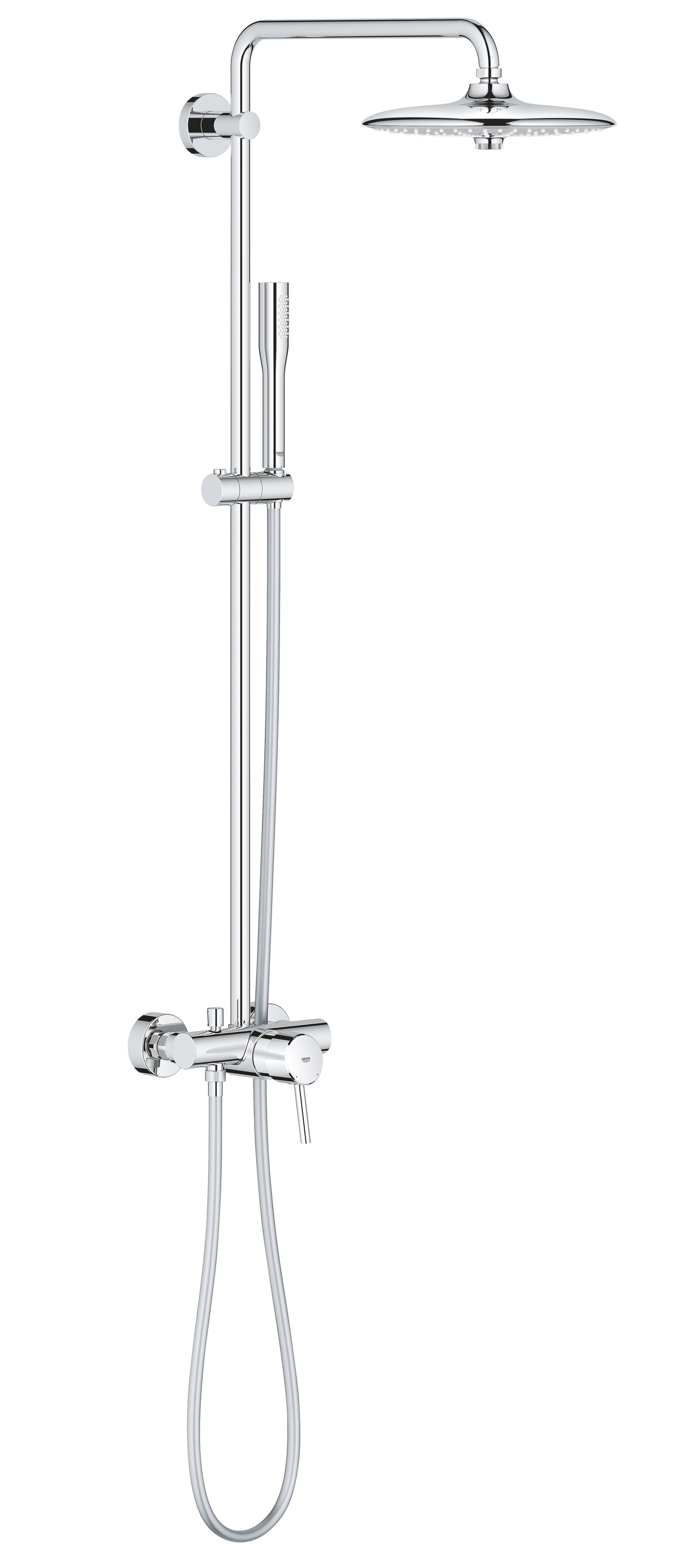 Душевая система GROHE Euphoria 260 Concetto со смесителем, Хром 23061002