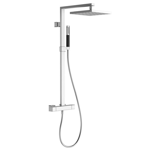 Душевая система Jacob Delafon Strayt E98321-CP (хром) с термостатом