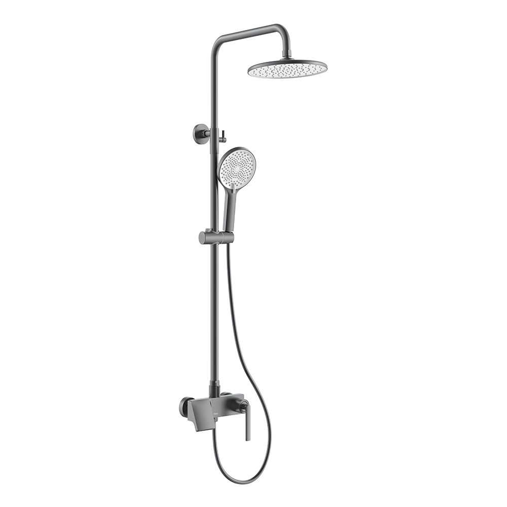 Душевая система Black & White Gravity 9103GM (оружейная сталь)