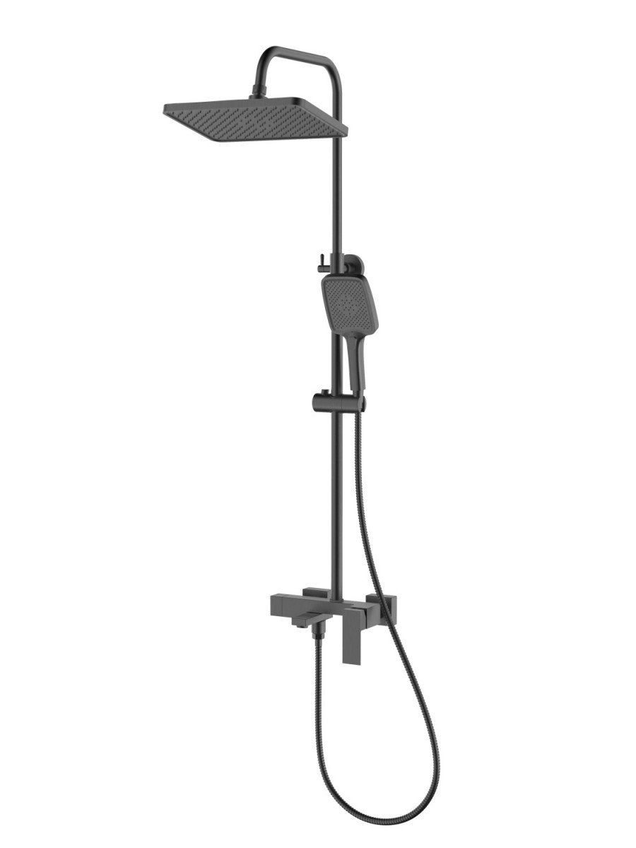 Душевая система Rush Thira TR3635-50Grey (серый графит матовый)