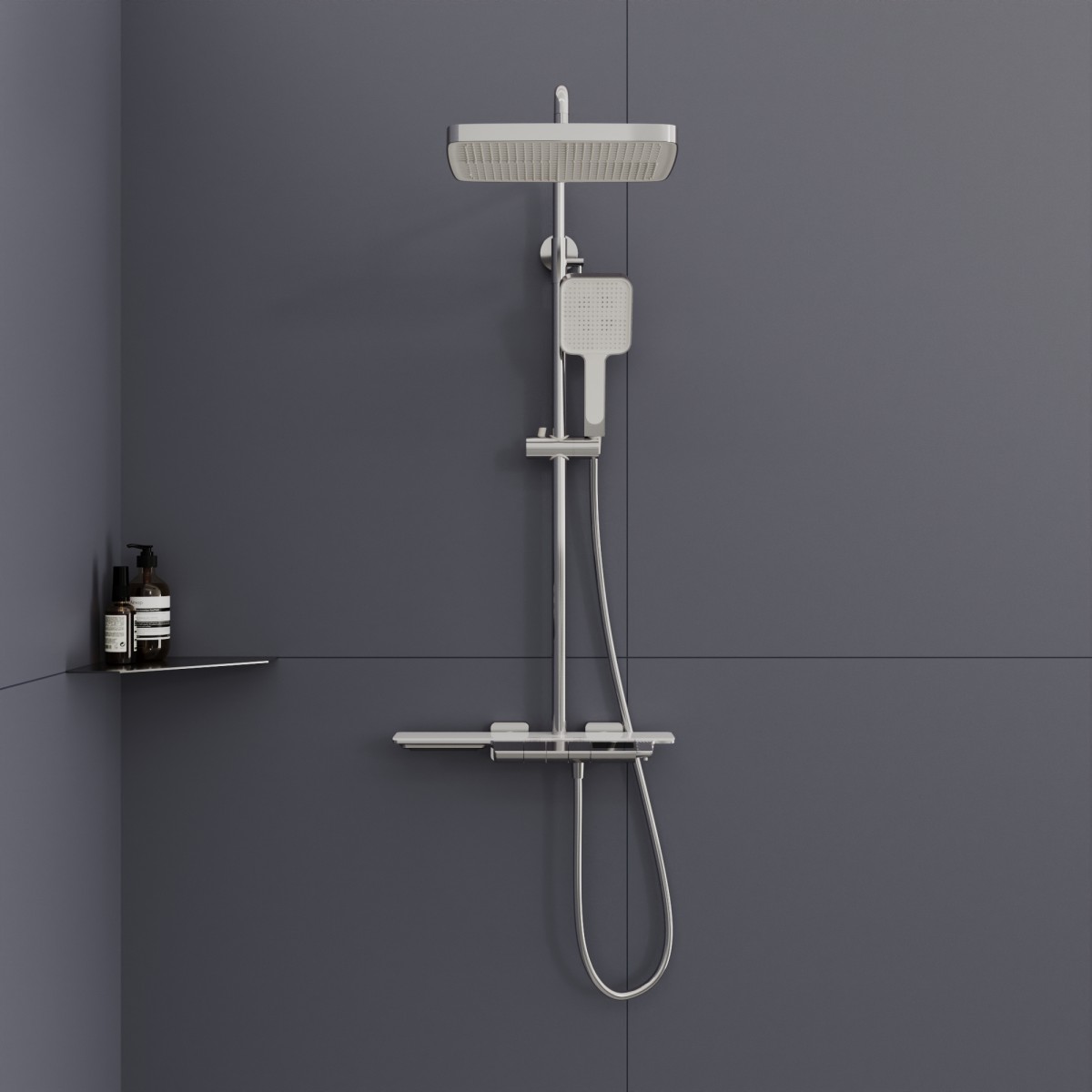 Душевая система RGW Shower Panels SP-34 51140134-01 (хром) с термостатом