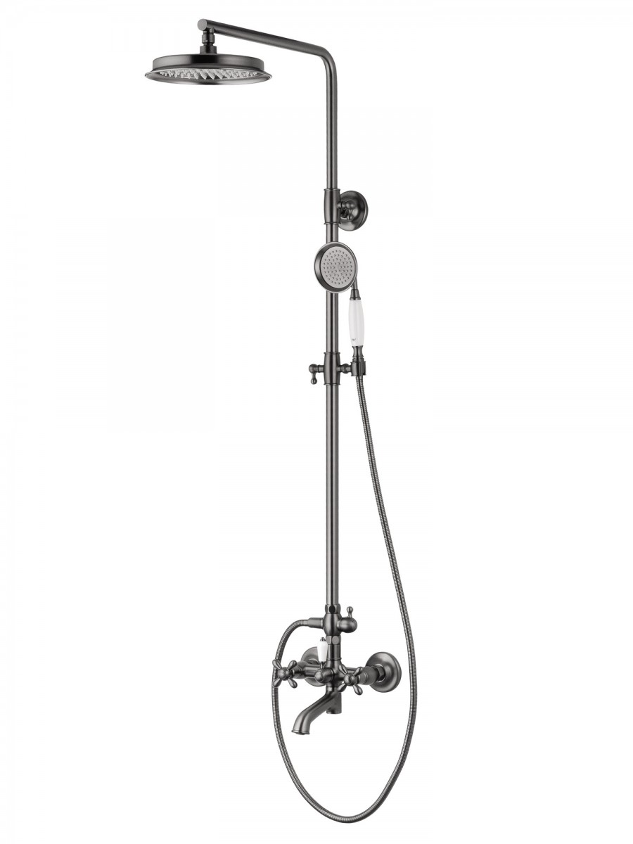 Душевая система Wonzon & Woghand RETRO WW-88739020-BGM (тёмный графит)