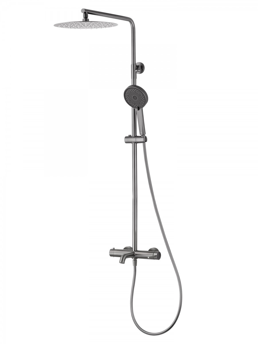 Душевая система Wonzon & Woghand STICK WW-88739017-BGM (тёмный графит)