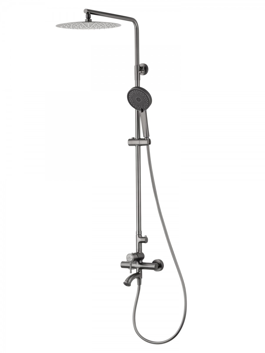 Душевая система Wonzon & Woghand TOR WW-88047073-BGM (тёмный графит)