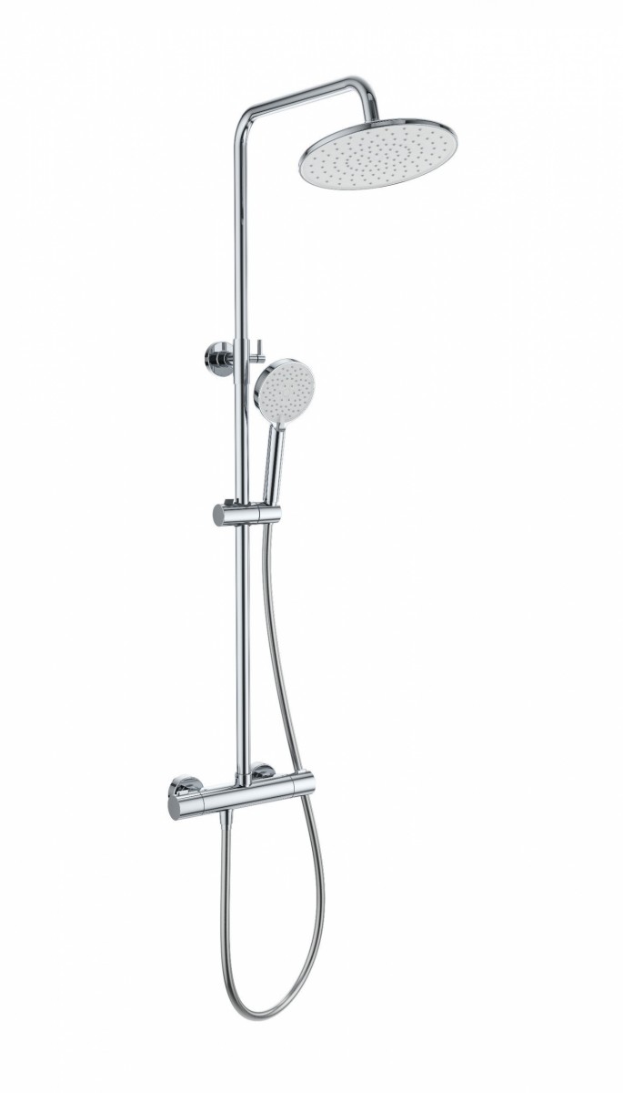 Душевая система Wonzon & Woghand INN 4 WW-B3047-A-CR (хром) с термостатом