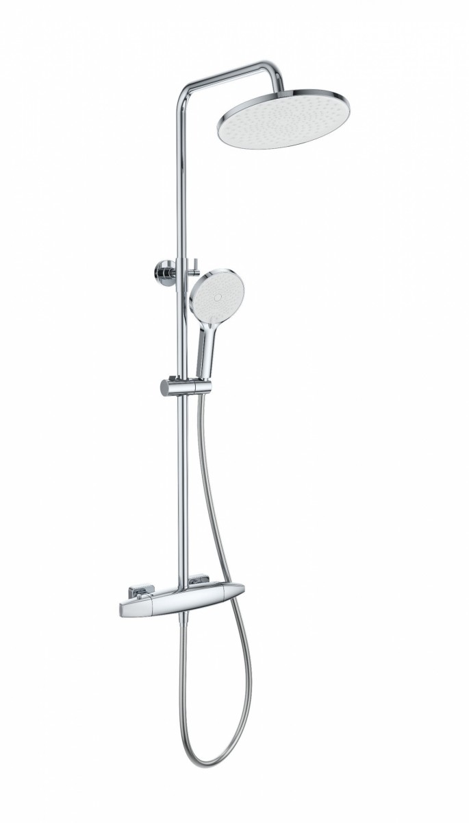Душевая система Wonzon & Woghand NEO WW-B3035-A1-CR (хром) с термостатом
